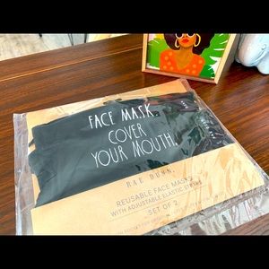 2/$15 or 3/$24 Rae Dunn 2Pk Masks